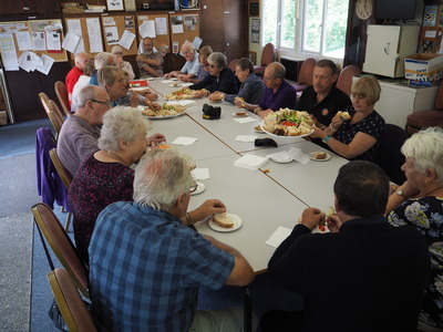 FDHVC members enjoying lunch
