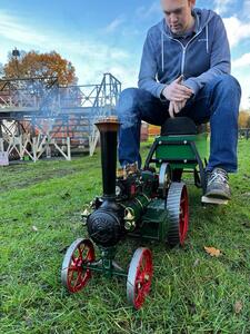 2" Gold Medal Burrell Traction Engine